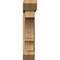 Ekena Millwork Balboa Slat Smooth Bracket w/ Offset Brace, Western Red Cedar, 7 1/2"W x 30"D x 36"H BKT0806X30X36BOA06SWR - alternate 2